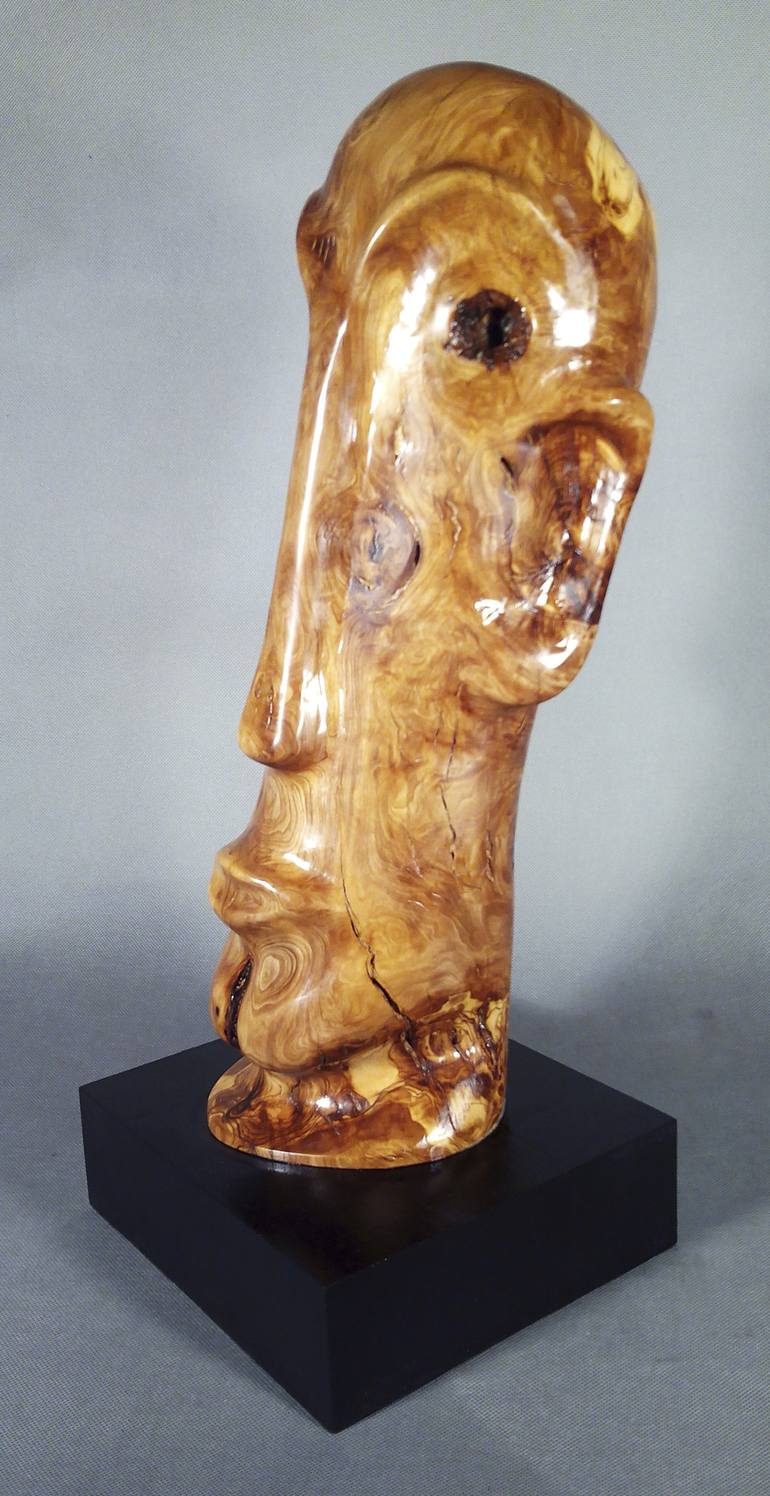 Original Abstract Expressionism Men Sculpture by Juan Pedrosa