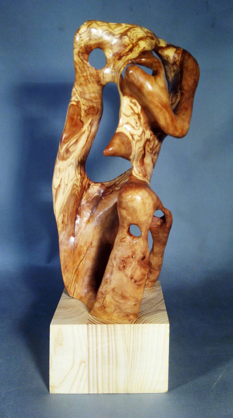 Original Conceptual Abstract Sculpture by Juan Pedrosa