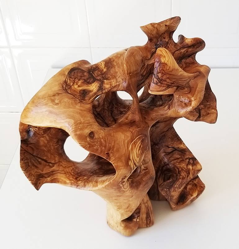 Original Abstract Sculpture by Juan Pedrosa