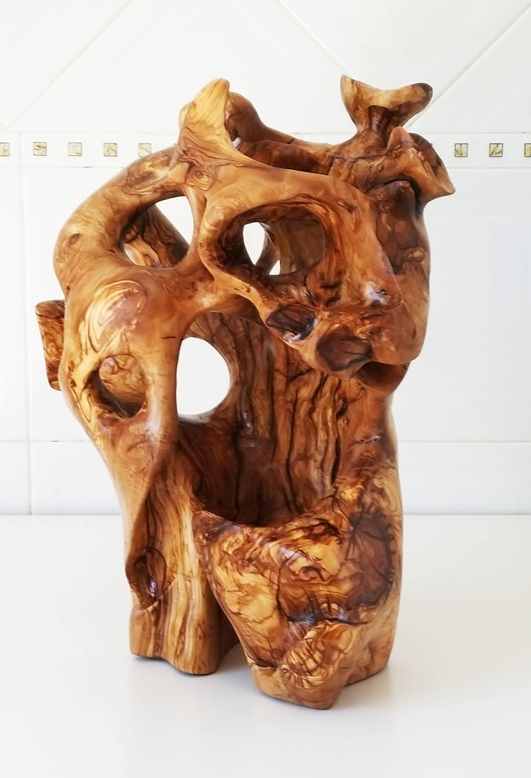 Original Abstract Sculpture by Juan Pedrosa