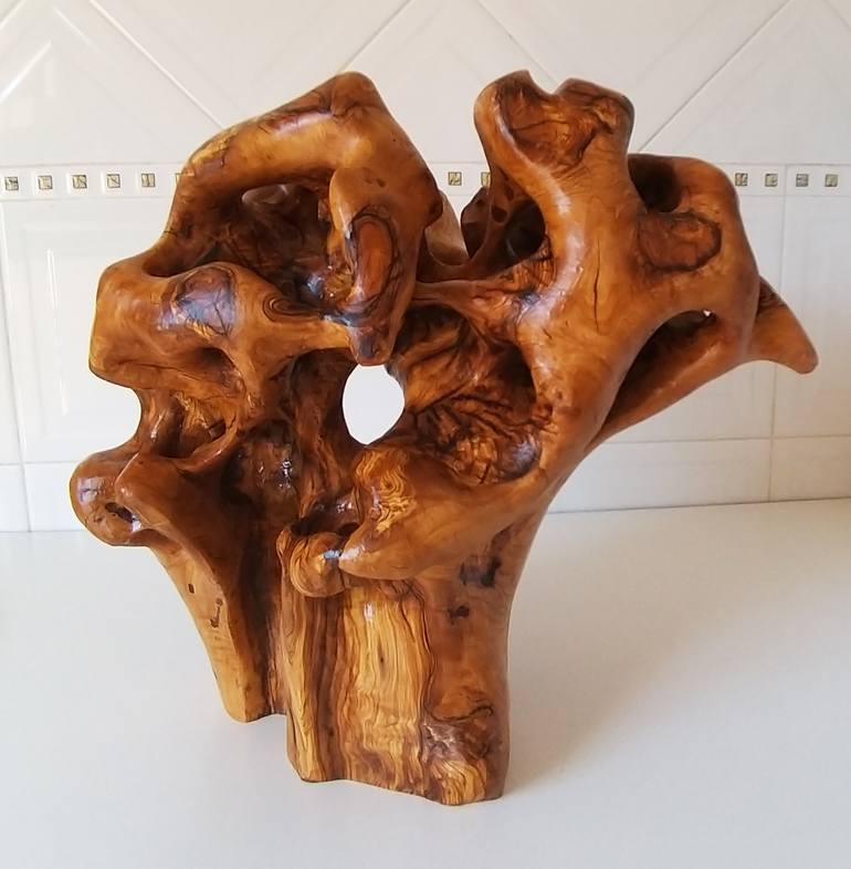 Original Abstract Sculpture by Juan Pedrosa