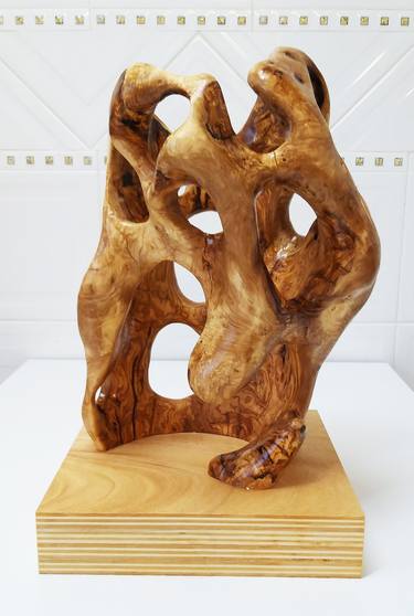 Original Abstract Sculpture by Juan Pedrosa