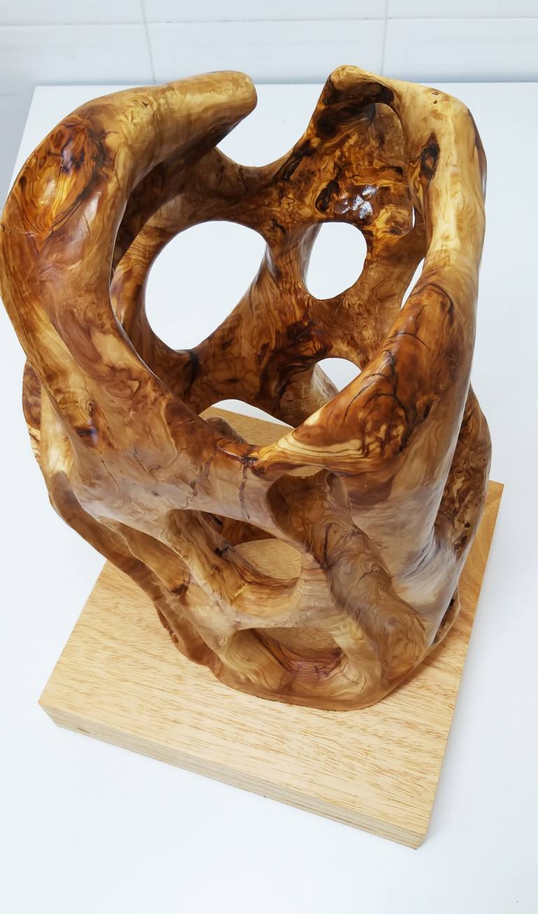 Original Abstract Expressionism Abstract Sculpture by Juan Pedrosa