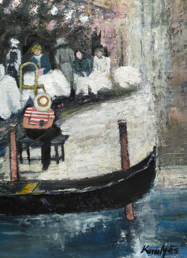 Original Contemporary Landscape Painting by Maria Karalyos