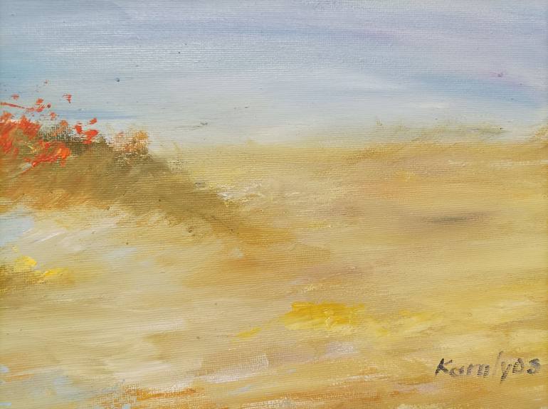 Original Contemporary Seascape Painting by Maria Karalyos