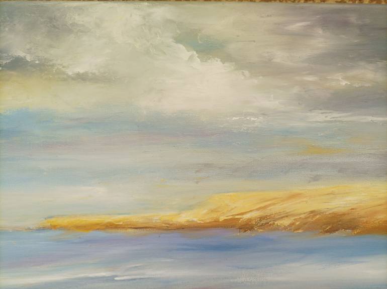 Original Contemporary Seascape Painting by Maria Karalyos