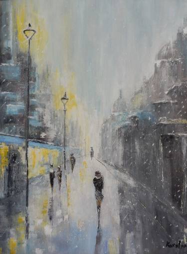 Winter on a street-sold thumb