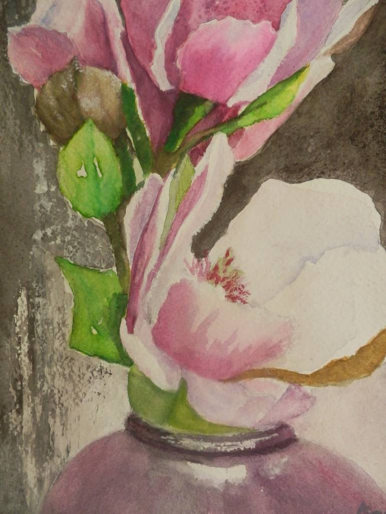 Original Still Life Painting by Maria Karalyos