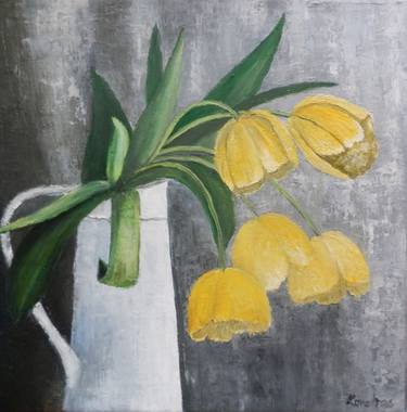 Print of Impressionism Still Life Paintings by Maria Karalyos
