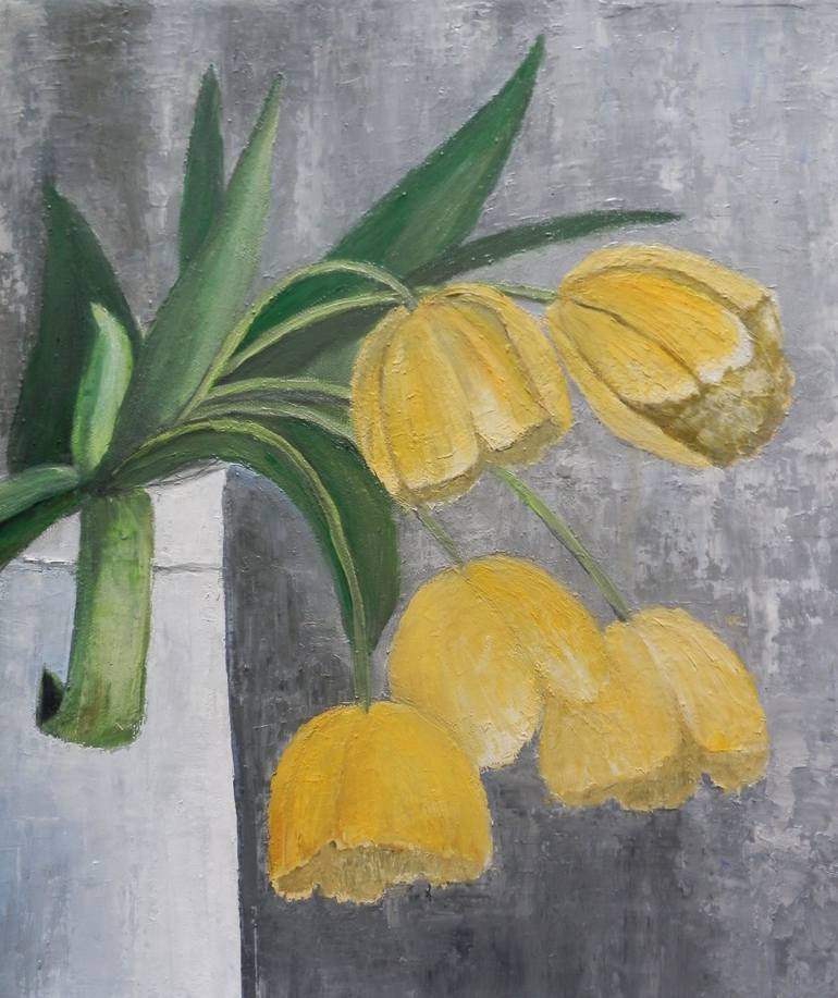 Original Still Life Painting by Maria Karalyos