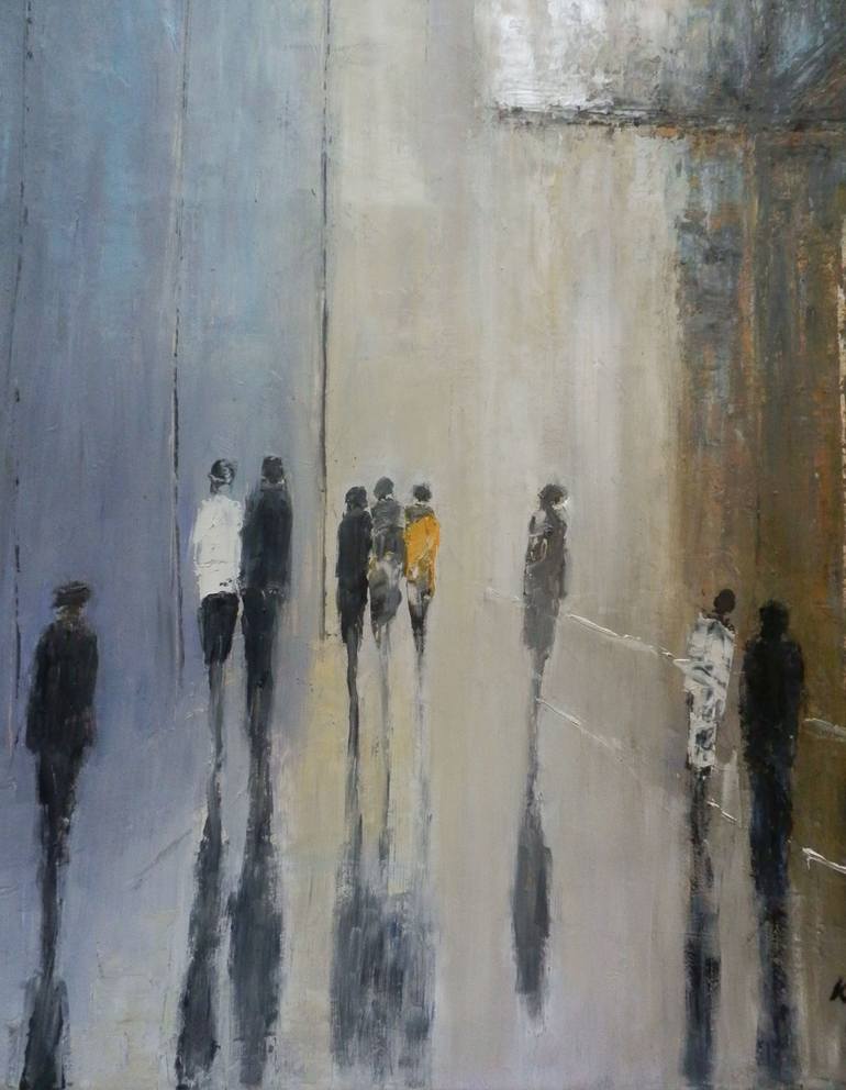 Original Abstract Painting by Maria Karalyos