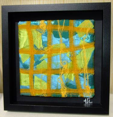 Original Abstract Mixed Media by Jean Pierre  Avonts-saint-Lager