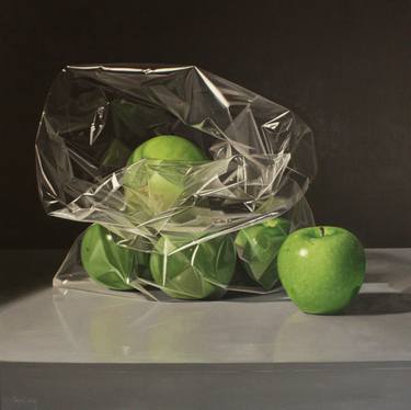 Original Figurative Still Life Paintings by Miguel Angel Nunez