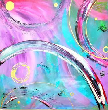 Original Abstract Paintings by Alison G Saunders