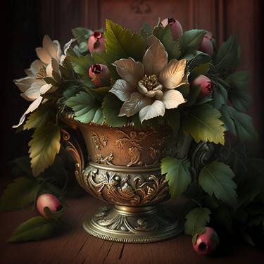 Print of Pop Art Floral Digital by Igor Zeiger
