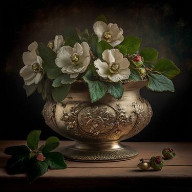 Print of Floral Digital by Igor Zeiger