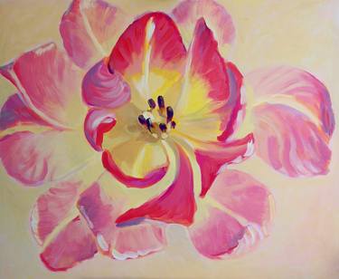 Print of Modern Floral Paintings by Kamille Saabre