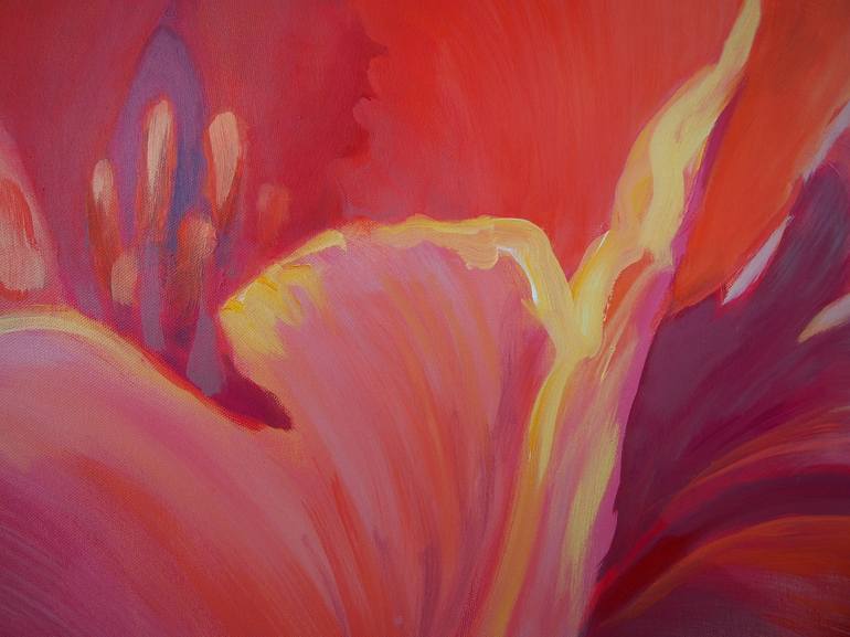 Original Impressionism Love Painting by Kamille Saabre