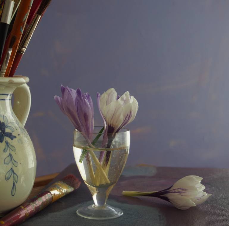 Original Expressionism Botanic Painting by Kamille Saabre