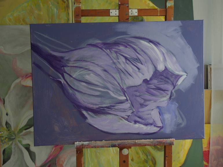 Original Expressionism Botanic Painting by Kamille Saabre