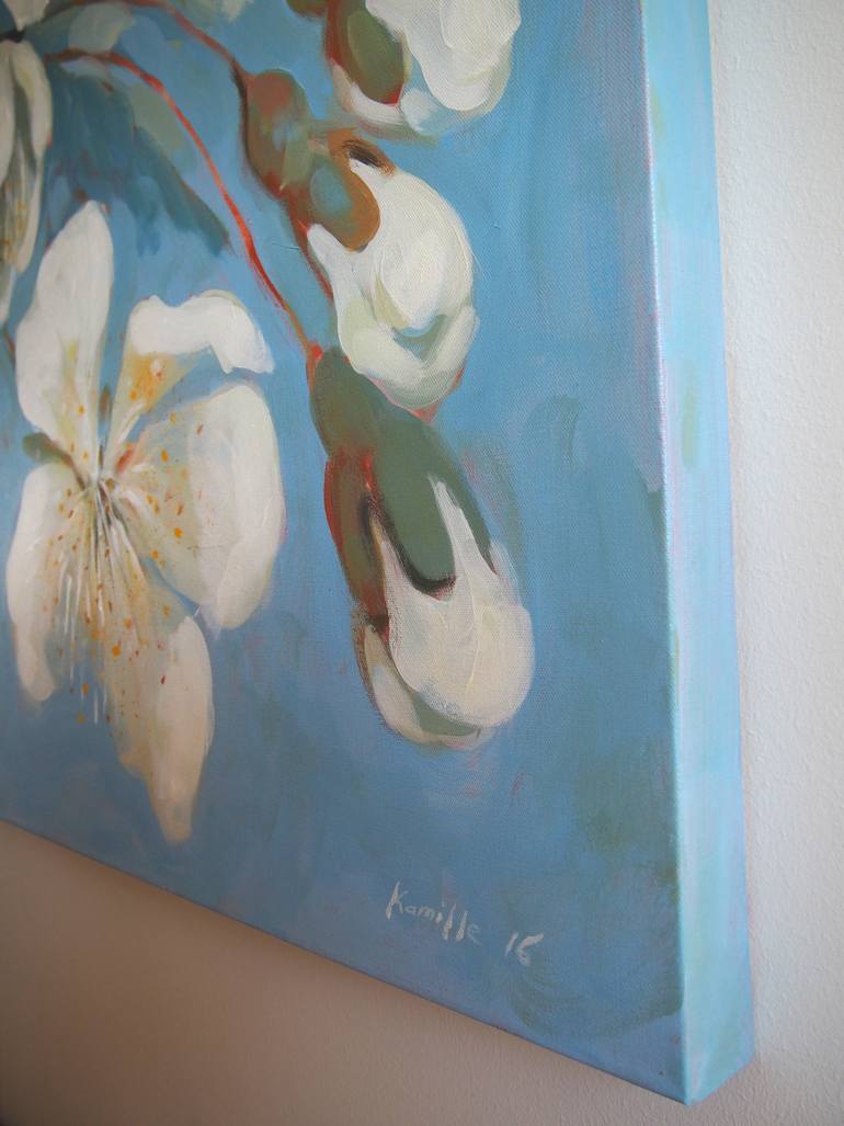 Original Expressionism Light Painting by Kamille Saabre