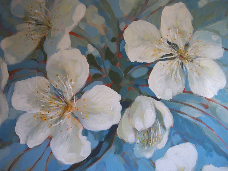 Original Expressionism Light Painting by Kamille Saabre