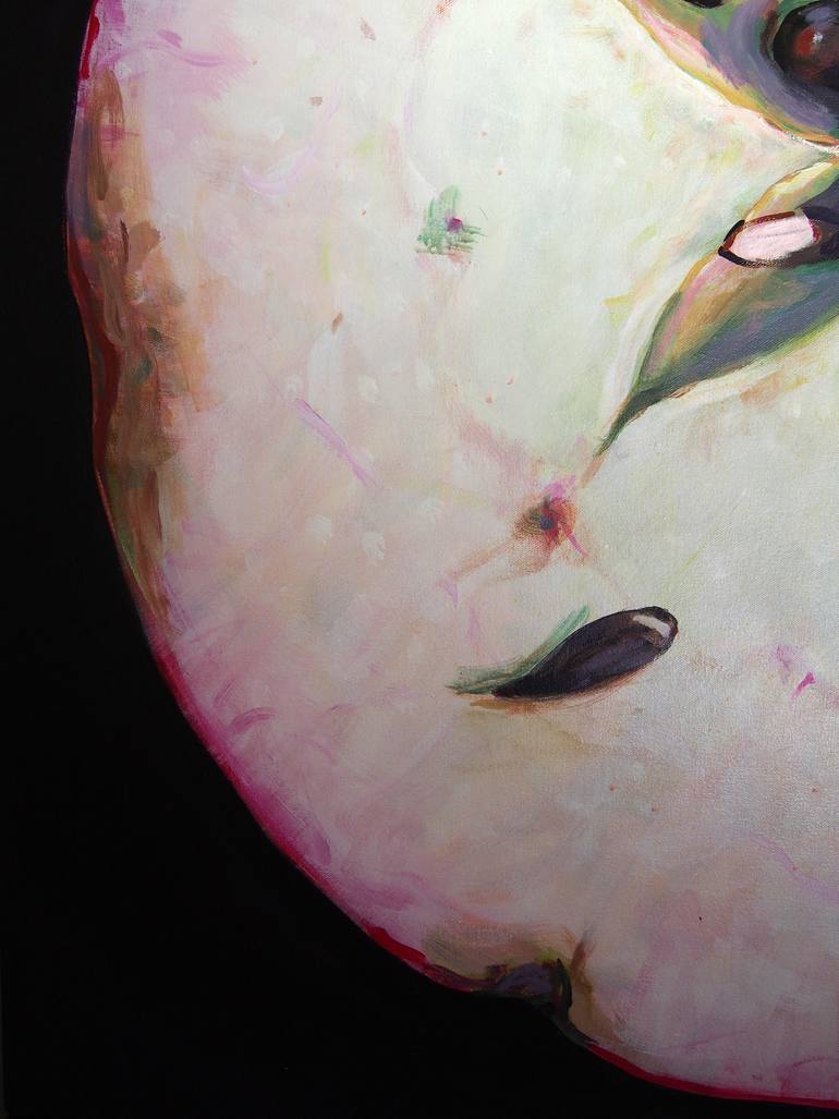 Original Conceptual Geometric Painting by Kamille Saabre