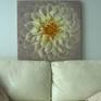 White Dahlia in Interior