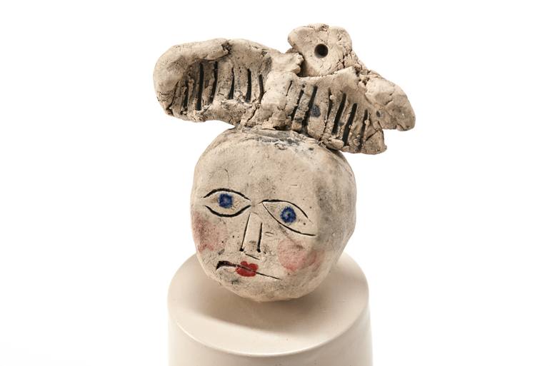Original Abstract Expressionism Family Sculpture by Cosmin Ciofirdel