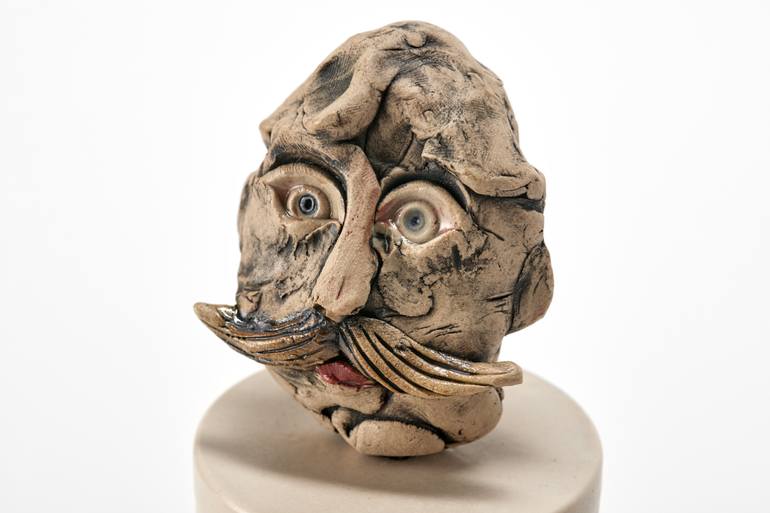Original Abstract Expressionism Family Sculpture by Cosmin Ciofirdel