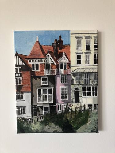 Print of Impressionism Home Paintings by Harriett Lowinger