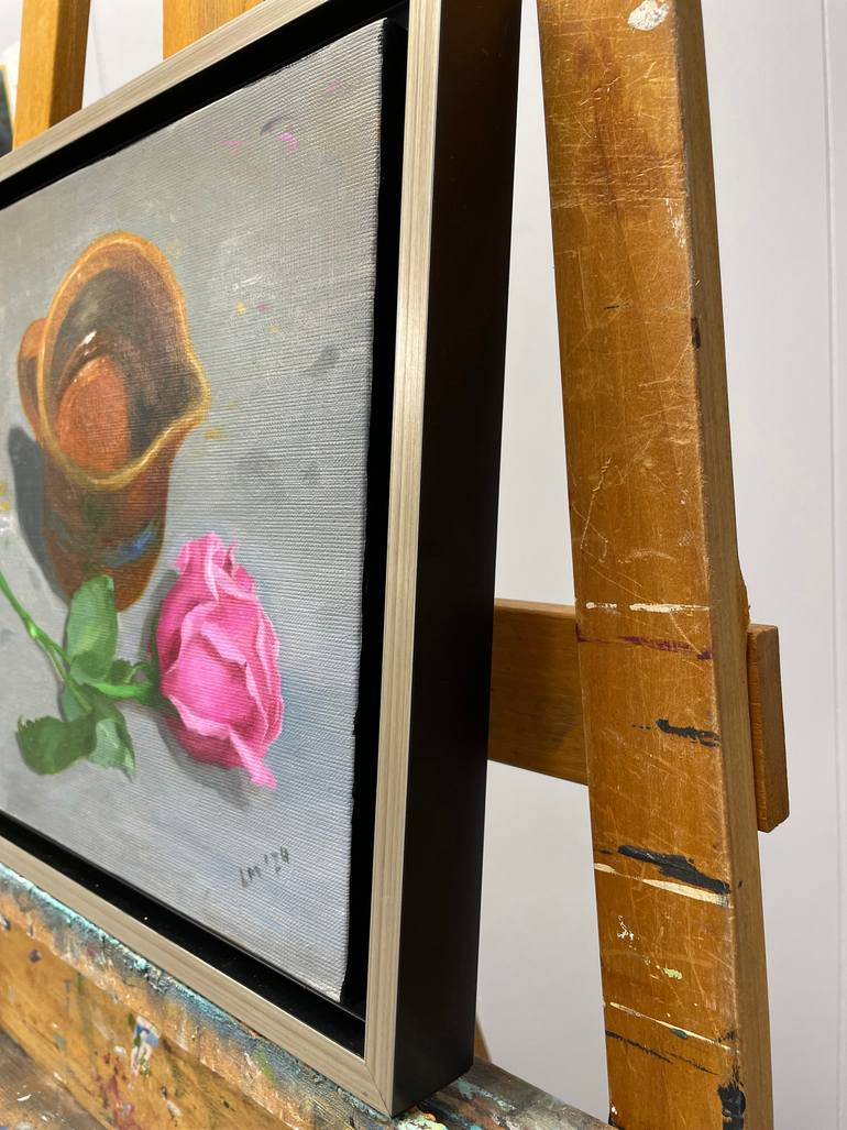 Original Realism Floral Painting by Livia Mosanu
