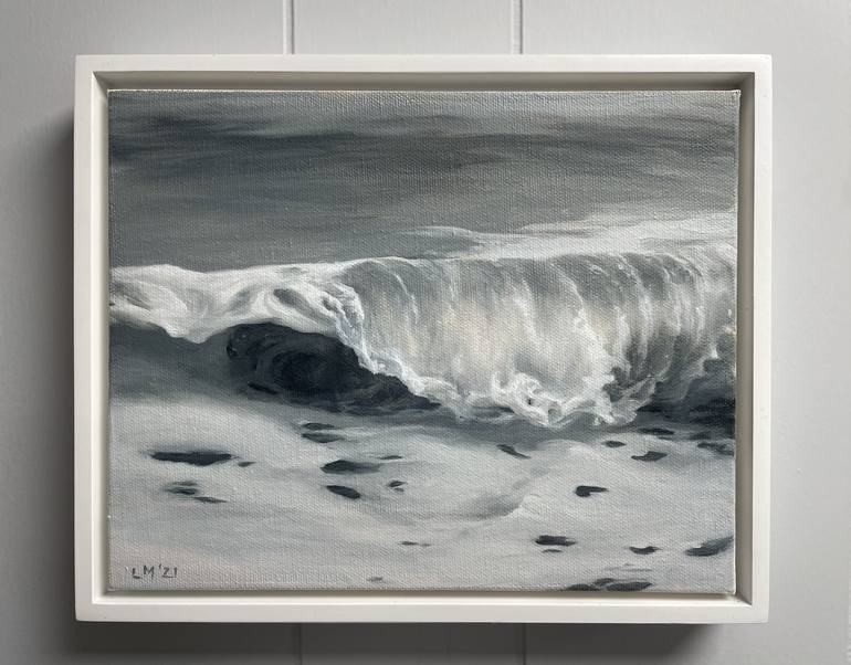 Original Realism Seascape Painting by Livia Mosanu