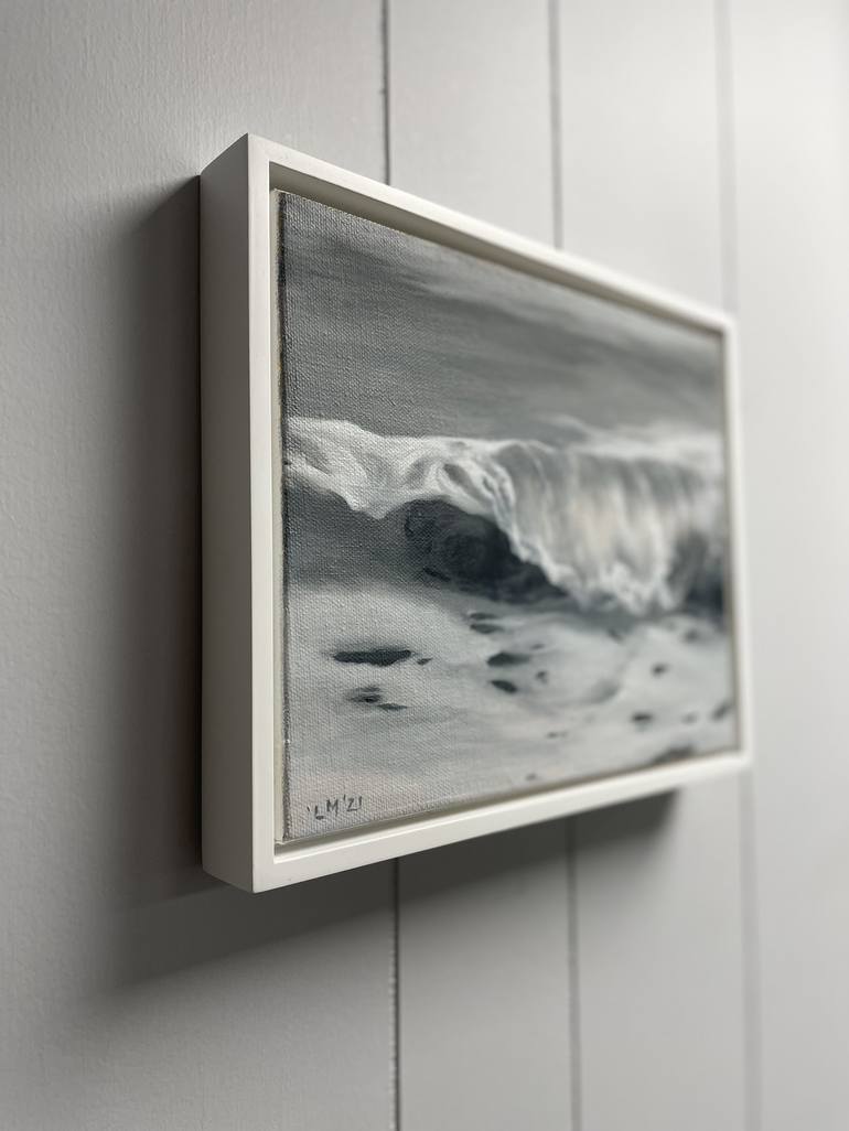 Original Realism Seascape Painting by Livia Mosanu