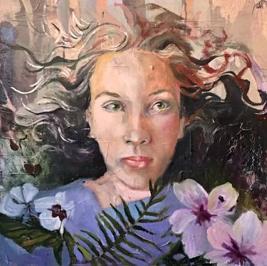 Original Impressionism Portrait Paintings by Julia Hacker