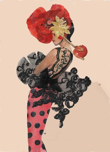 Print of Figurative Fashion Paintings by Julia Hacker