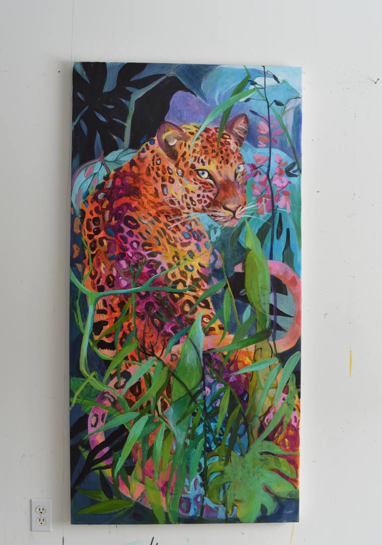 Original Conceptual Animal Painting by Julia Hacker