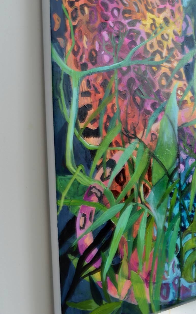 Original Conceptual Animal Painting by Julia Hacker