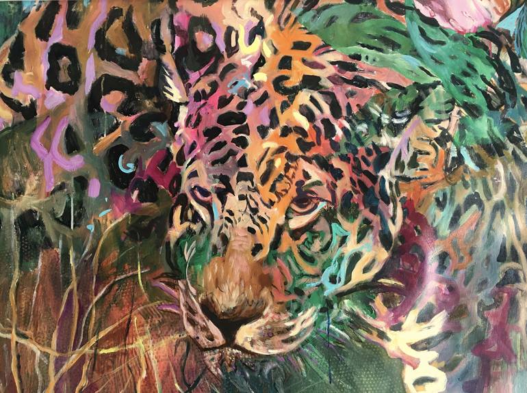 Original Animal Painting by Julia Hacker