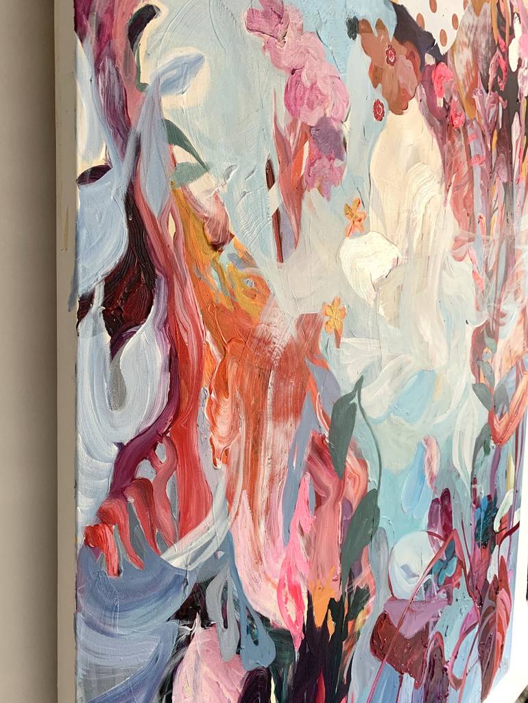 Original Abstract Painting by Julia Hacker