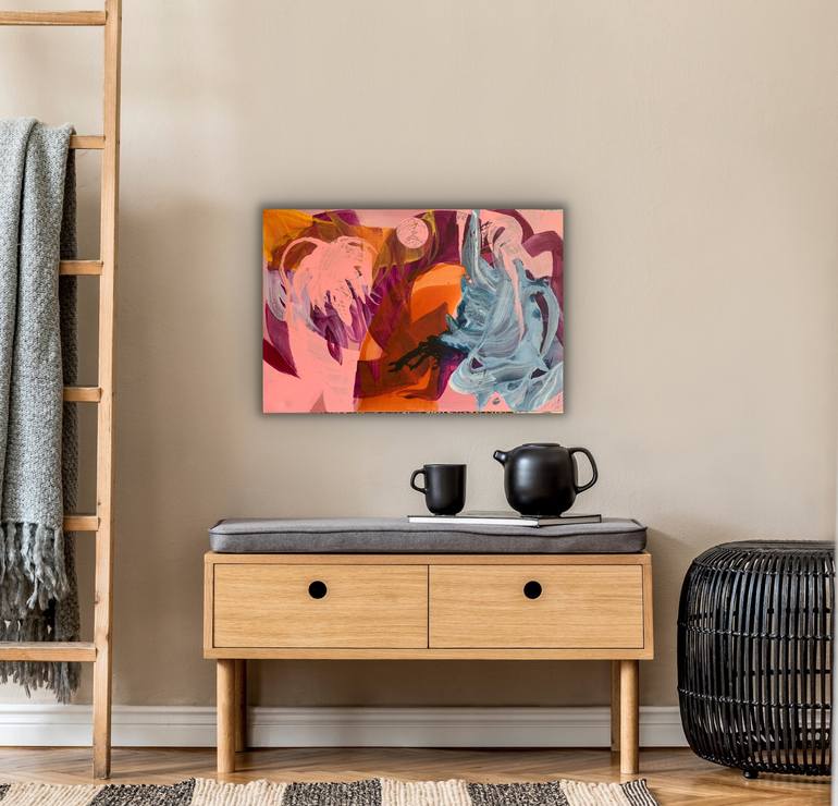 Original Abstract Painting by Julia Hacker