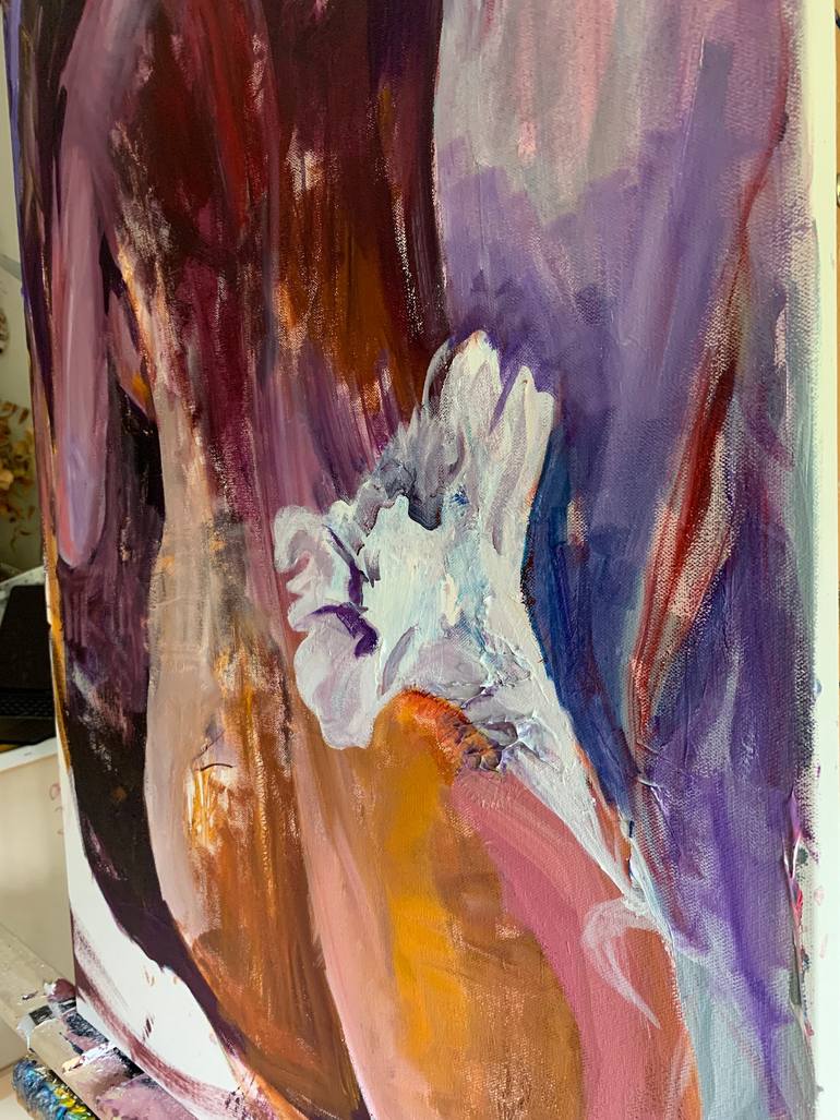 Original Expressionism Body Painting by Julia Hacker