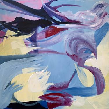 Print of Abstract Expressionism Abstract Paintings by Julia Hacker