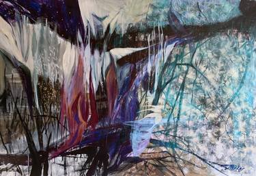 Original Abstract Expressionism Seasons Paintings by Julia Hacker