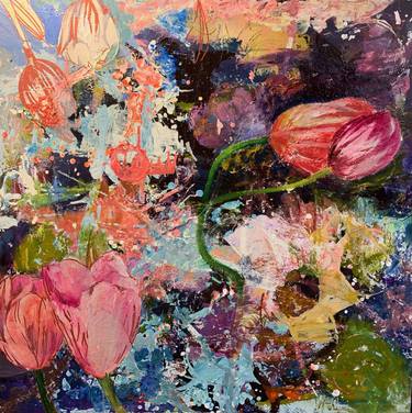 Original Floral Paintings by Julia Hacker