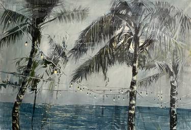Original Fine Art Beach Paintings by Julia Hacker