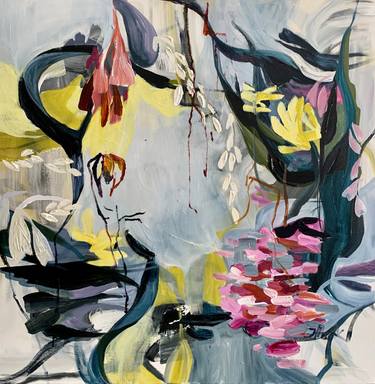 Print of Abstract Expressionism Nature Paintings by Julia Hacker