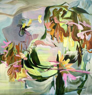 Print of Abstract Expressionism Botanic Paintings by Julia Hacker