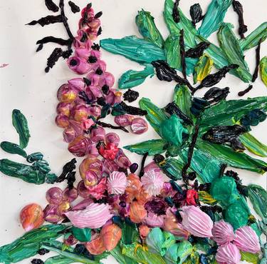 Original Floral Paintings by Julia Hacker