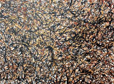 Original Abstract Painting by Romesh Mistry